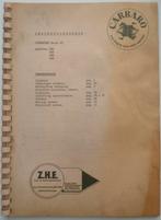 Instructieboekje Antonio Carraro, Tuin en Terras, Ophalen of Verzenden, Gebruikt, Overige soorten