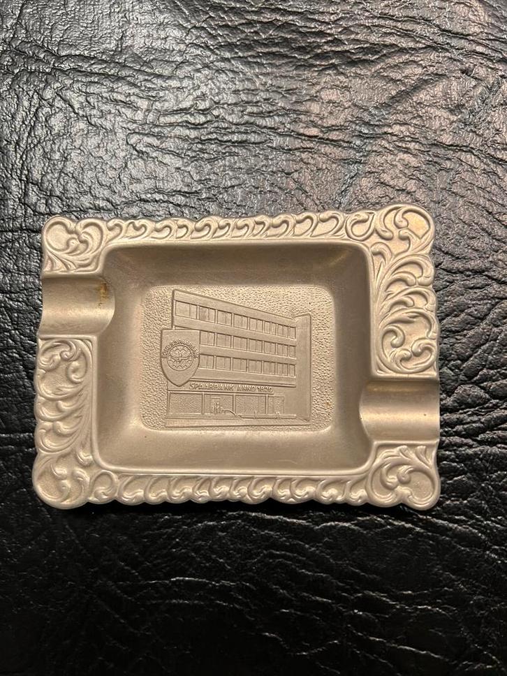 Asbak bondsspaarbank 1820 bank muntenverzameling, Verzamelen, Rookartikelen, Aanstekers en Luciferdoosjes, Zo goed als nieuw, Asbak