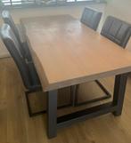 Eettafel - boomstam, Huis en Inrichting, Tafels | Eettafels, Ophalen, 50 tot 100 cm, Zo goed als nieuw, Vijf personen of meer