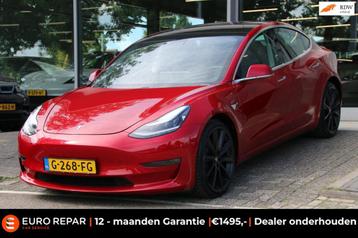 Tesla Model 3 Long Range AWD 75 kWh beschikbaar voor biedingen