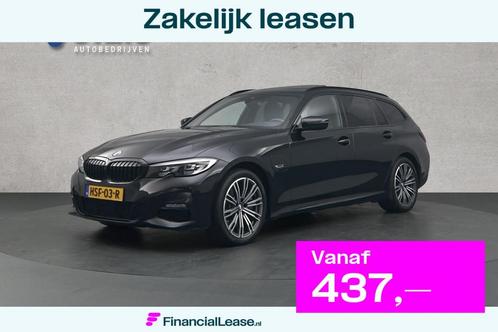 BMW 3 Serie Touring 330e High Executive M-Sport | Glazen kan, Auto's, BMW, Bedrijf, Lease, Financial lease, 3-Serie, ABS, Achteruitrijcamera