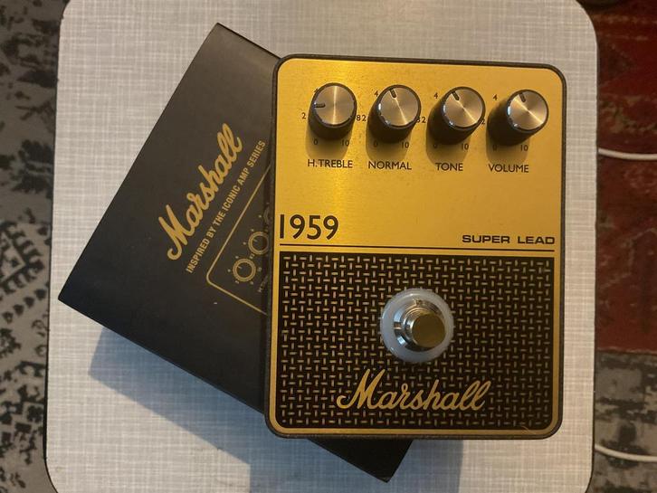 Marshall effectpedaal SUPER LEAD 1959, Muziek en Instrumenten, Effecten, Zo goed als nieuw, Distortion, Overdrive of Fuzz, Verzenden