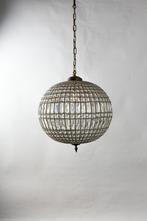 Kristallen Ronde Kroonluchter | Luxe Antieke Stijl Hanglamp, 50 tot 75 cm, Nieuw, Ophalen of Verzenden, Info@laurierdesign.nl