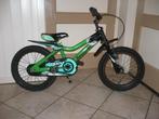 Stoere kawasaki 16 inch jongensfiets crossfiets, Fietsen en Brommers, Fietsen | Crossfietsen en BMX, Ophalen, Staal, Kawasaki