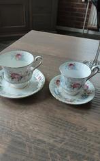 Engels Heren en Dames kop en schotel, Ophalen of Verzenden, Zo goed als nieuw, Porselein, Kop en/of schotel