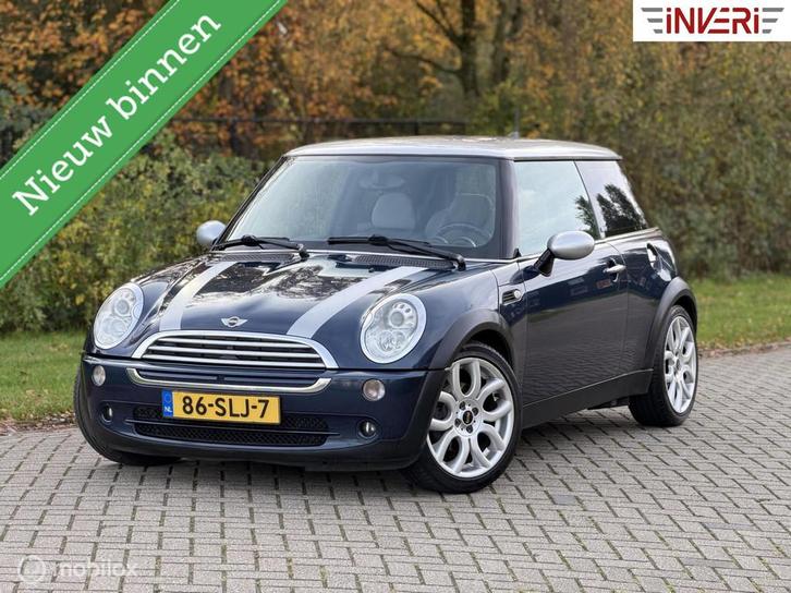 Mini 1.6 Cooper Checkmate R50 | Space Blue | Xenon | Clima, Auto's, Mini, Bedrijf, Te koop, Cooper, ABS, Airbags, Airconditioning