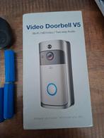 Video Deurbel V5 - Draadloos & HD, Doe-het-zelf en Verbouw, Ophalen of Verzenden