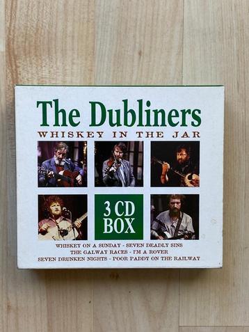 Drie cd box Dubliners  Whiskey in the jar beschikbaar voor biedingen