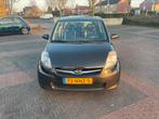 Subaru Justy 1.0 2010 Zwart SKAI BEKLEDING, Auto's, Subaru, Voorwielaandrijving, Justy, 750 kg, Zwart