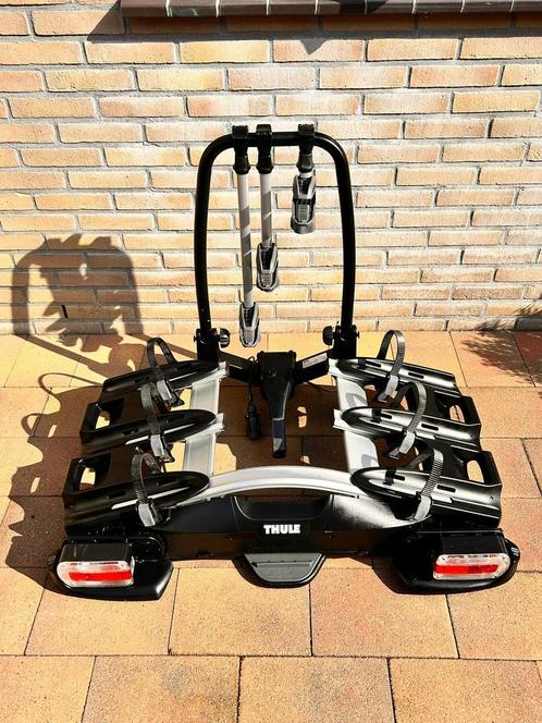 Thule Velocompact 927, 3 fietsen, kantelbaar., Auto diversen, Fietsendragers, Gebruikt, Trekhaakdrager, 3 fietsen of meer, Ophalen