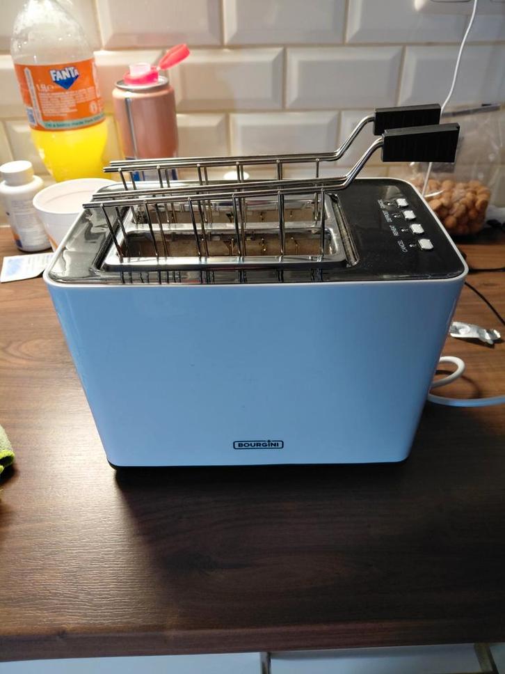 Broodrooster & Tosti-ijzer 2-in-1, Witgoed en Apparatuur, Broodroosters, Gebruikt, Ophalen of Verzenden