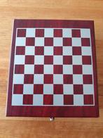 KLEIN Schaakspel - Klassiek bordspel, schaken, schaakset, Een of twee spelers, Ophalen of Verzenden, Zo goed als nieuw, Reisspel