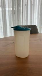 Vintage Tupperware strooibus, Ophalen of Verzenden, Zo goed als nieuw, Blauw, Beker of Kan