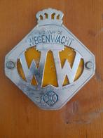 ANWB auto embleem met achterplaatje, Ophalen of Verzenden, Gebruikt