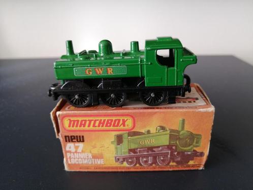 Lesney Matchbox Superfast #47 Pannier Locomotive in doosje, Hobby en Vrije tijd, Modeltreinen | H0, Zo goed als nieuw, Boek, Tijdschrift of Catalogus