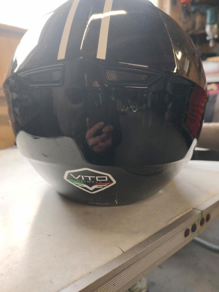 Vito Systeemhelm - Maat XS, Motoren, Kleding | Motorhelmen, Dames, Heren, Kinderen, Systeemhelm, XS, Overige merken, Tweedehands