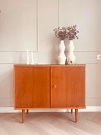 🧡 Vintage retro dressoir kast teak jaren ‘60 LP’s / boeken, Ophalen of Verzenden, Zo goed als nieuw, 25 tot 50 cm, 50 tot 100 cm