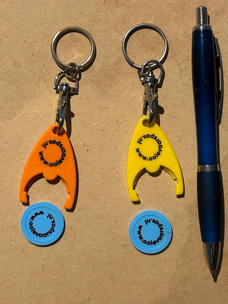 Muntje Sleutelhanger - Handig & Leuk!, Verzamelen, Sleutelhangers, Nieuw, Overige typen, Ophalen