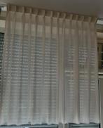 Vitrage, inbetween, met loodband. H.1.20 mtr. Als nieuw!, Overige kleuren, 100 tot 150 cm, Zo goed als nieuw, Effen