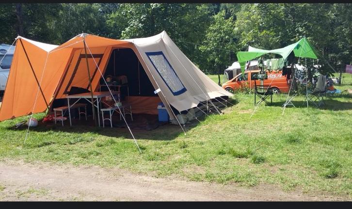 Stormtent, Caravans en Kamperen, Tenten, tot en met 5, Gebruikt, Ophalen