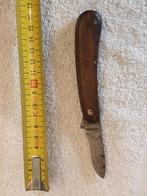 Oud zakmes met houten handvat, Ophalen of Verzenden