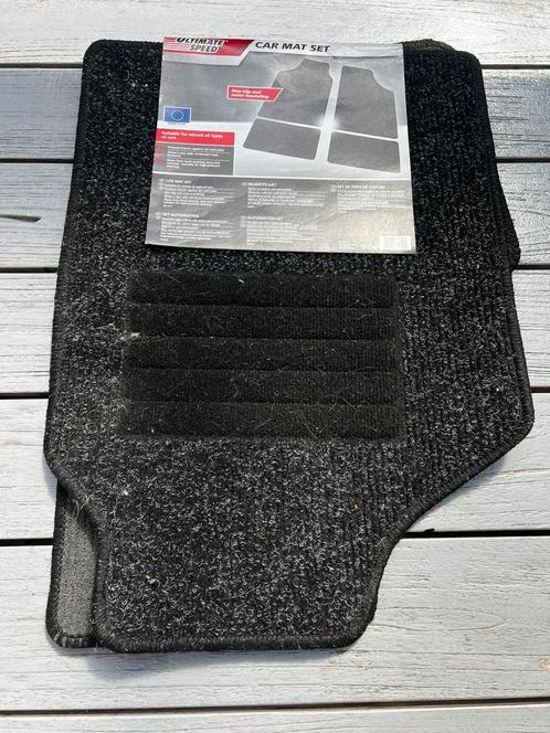 Nieuwe automatten set zwart – 4-delig – universeel, Auto diversen, Automatten, Nieuw, Ophalen of Verzenden