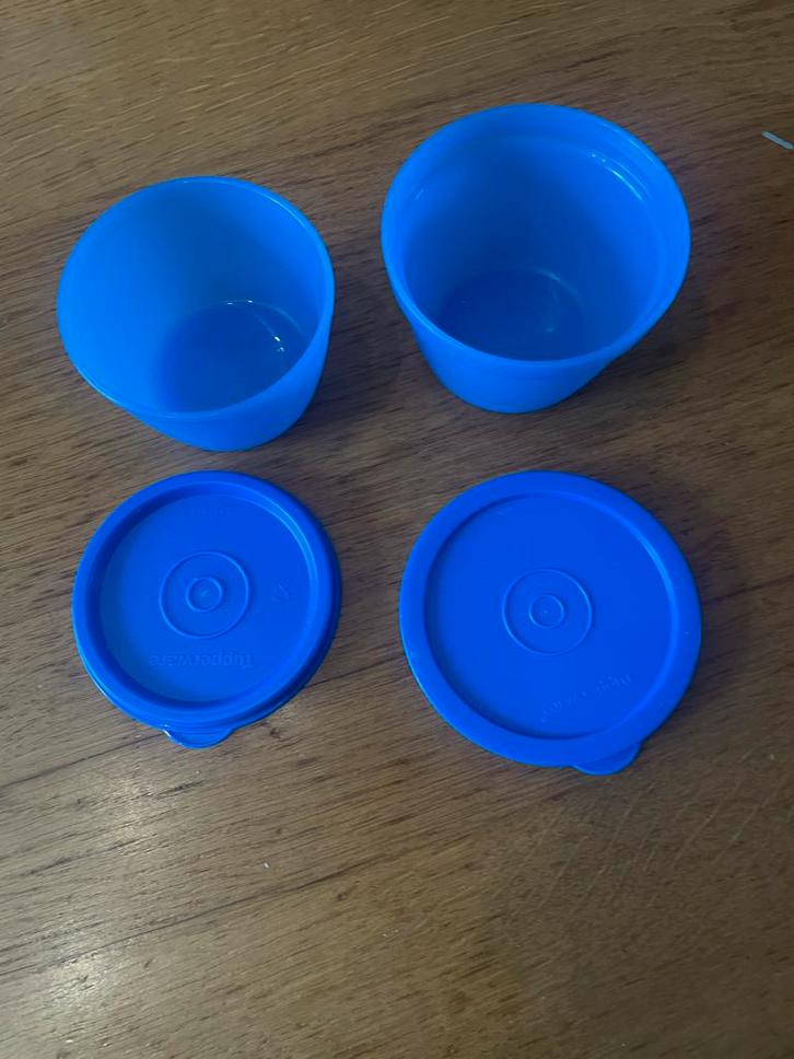 Blauwe Shaker Set - Tupperware, Huis en Inrichting, Keuken | Tupperware, Nieuw, Beker of Kan, Blauw, Ophalen of Verzenden