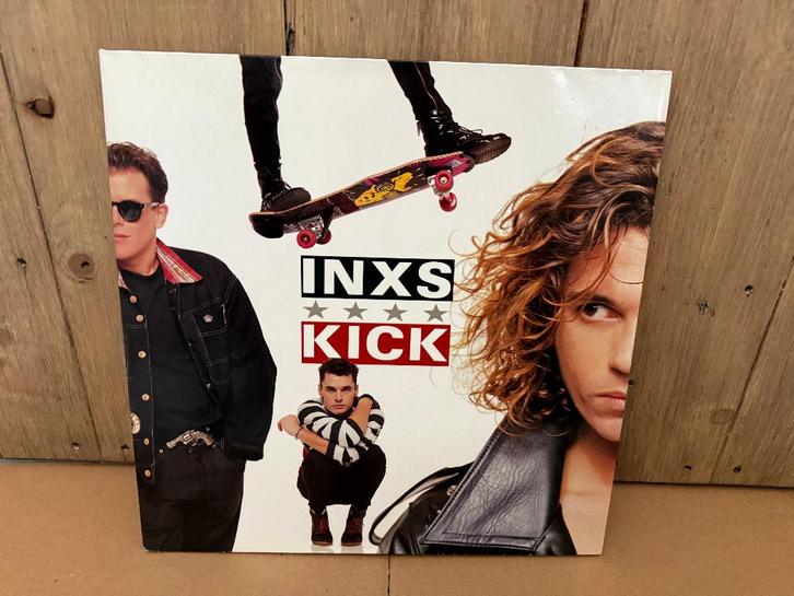 INXS - Kick - vinyl LP (1987)  originele persing, Cd's en Dvd's, Vinyl | Pop, Gebruikt, 1980 tot 2000, 12 inch, Ophalen of Verzenden