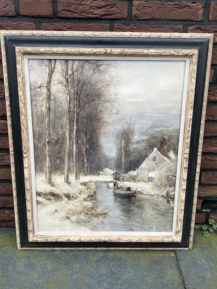 Wintergezichten x Peklight Art, Antiek en Kunst, Kunst | Schilderijen | Klassiek, Ophalen of Verzenden