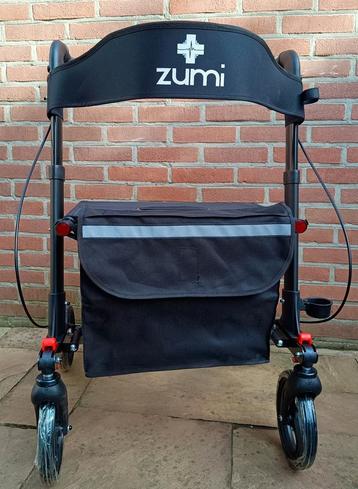 Rollator 3x opvouwbaar lichtgewicht Black, Nieuw in doos. beschikbaar voor biedingen