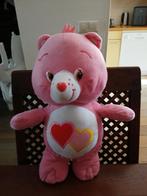 Care bear Rose met wit groot., Ophalen of Verzenden, Zo goed als nieuw, Beer