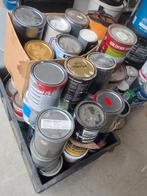 Grote partij gebruikte verf - 100+ potten, Doe-het-zelf en Verbouw, Verf, Beits en Lak, Ophalen, Gebruikt, Overige kleuren, Verf