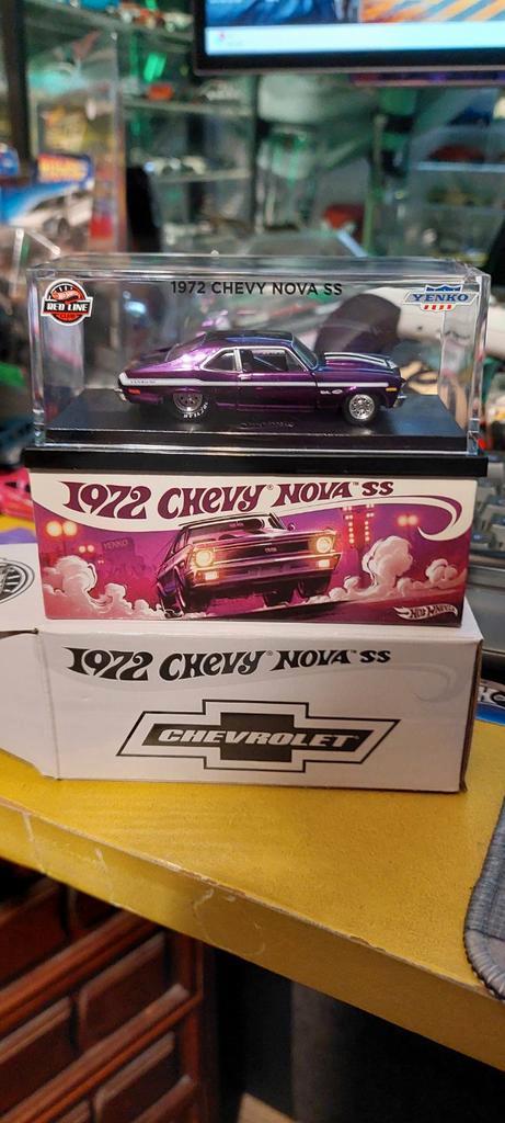 Hot wheels rlc Chevy Nova SS, Hobby en Vrije tijd, Modelbouw | Radiografisch | Auto's, Zo goed als nieuw, Overige schalen, Ophalen of Verzenden