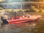 Ecofiber F100 speedboot, Watersport en Boten, Motorboten en Motorjachten, Ophalen, Gebruikt, 50 pk of meer, Snelvarend