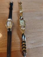 2 Dames horloges, Ophalen of Verzenden, Zo goed als nieuw, Staal, DKNY