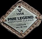 PME Legend soepele leren (tussen) jas met windvangers (L), Maat 52/54 (L), Bruin, ., Ophalen of Verzenden