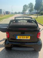 Smart 0.7 Cabrio 45KW 2006 Zwart, Auto's, Smart, 715 kg, Cabriolet, Zwart, Origineel Nederlands