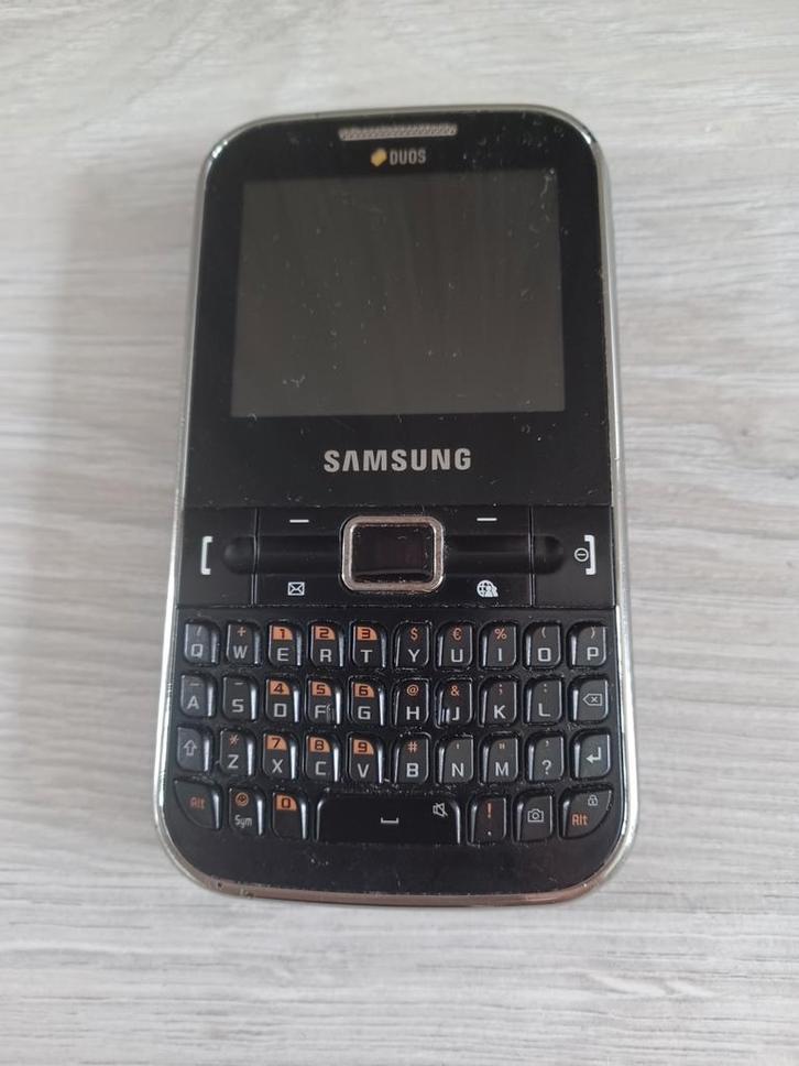 Samsung Duos met QWERTY toetsenbord, Telecommunicatie, Mobiele telefoons | Overige merken, Zo goed als nieuw, Zonder abonnement