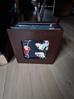 Vintage 12" LP Box black made of plastic, Ophalen of Verzenden, Gebruikt, 12 inch