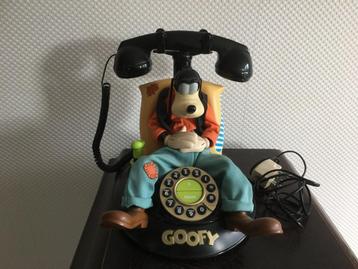 telefoon vast Goofy met snoer beschikbaar voor biedingen
