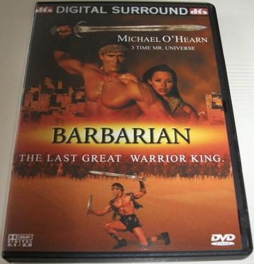 Dvd *** BARBARIAN *** The last great Warrior King beschikbaar voor biedingen