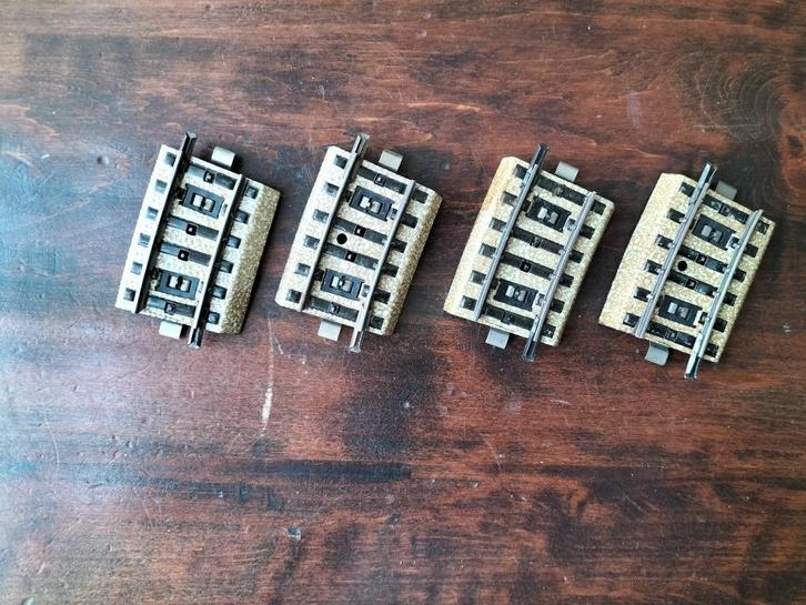 Marklin 5102 H0 bocht M-rail passtukje, Hobby en Vrije tijd, Modeltreinen | H0, Gebruikt, Rails, Wisselstroom, Märklin, Analoog