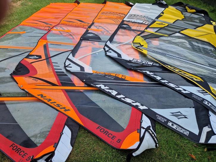 Naish mast en Force wave zeilen 5.3, 4.2 en 3.7, Watersport en Boten, Windsurfen, Zeil, Minder dan 5 m², Ophalen of Verzenden