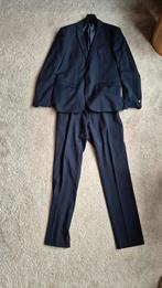 Pak WE fashion 2 delig slim fit 52, Kleding | Heren, Kostuums en Colberts, Ophalen, Maat 52/54 (L), Blauw, Zo goed als nieuw