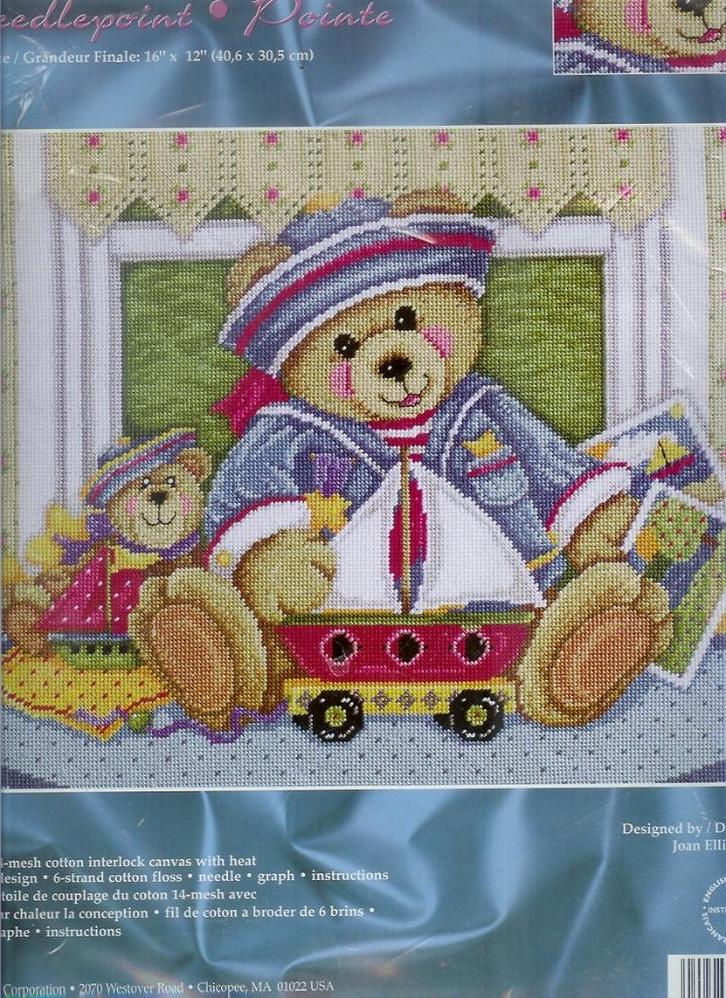 Cado opruiming janlynn borduurpakket, sailor boy stramien, Hobby en Vrije tijd, Borduren en Borduurmachines, Nieuw, Borduurpakket