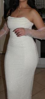 Witte jurk (bruidsjurk), Kleding | Dames, Trouwkleding en Trouwaccessoires, Zo goed als nieuw, Ophalen