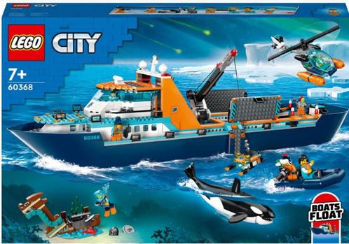 Ontdek de Diepten met LEGO City Poolonderzoeksschip 60368!, Kinderen en Baby's, Speelgoed | Duplo en Lego, Nieuw, Lego, Complete set