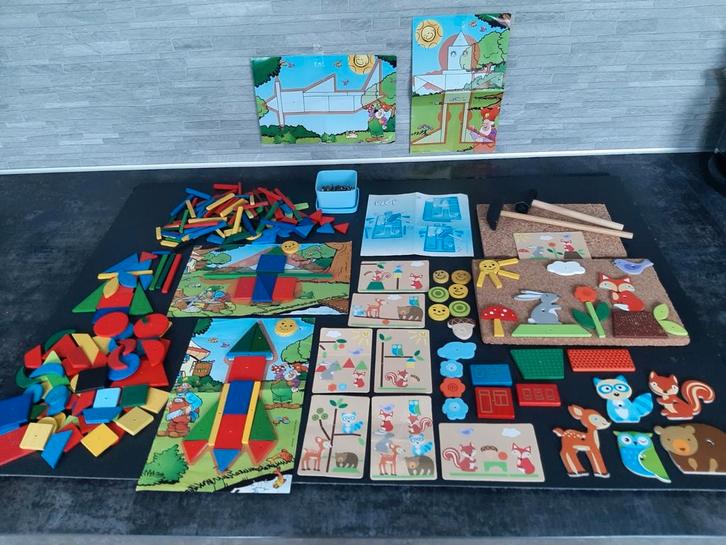 Hamertje tik spel Kabouter Plop zeer uitgebreide set zfoto's, Kinderen en Baby's, Speelgoed | Educatief en Creatief, Gebruikt