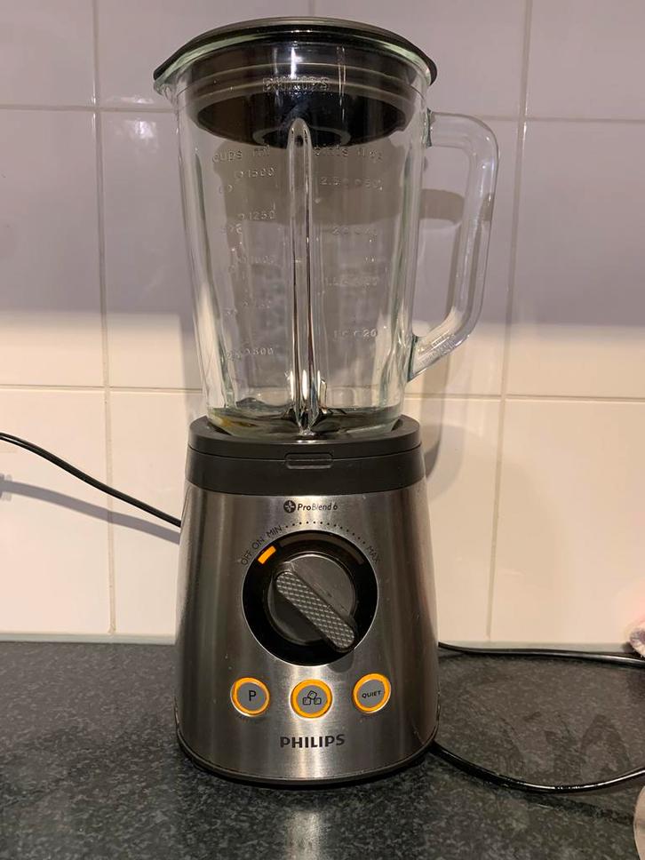 Philips Blender HR2195 900W, Witgoed en Apparatuur, Blenders, Gebruikt, Blender, Ophalen