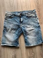 Korte spijker jeans Pure White mt 32, Kleding | Heren, Spijkerbroeken en Jeans, Blauw, W32 (confectie 46) of kleiner, Ophalen of Verzenden